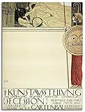 ARTland Alte Meister Wandbild Gustav Klimt Plakat Secession Kunst Leinwandbild Art Nouveau & Jugendstil Gemälde Kunstdruck auf Leinwand 40 x 30 cm B5LJ