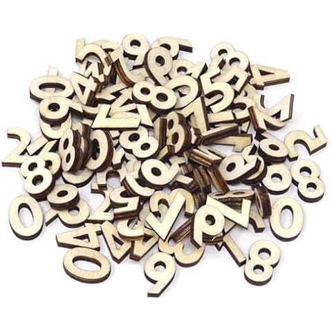Chiffres en bois YiXuTag 0-9 Cover