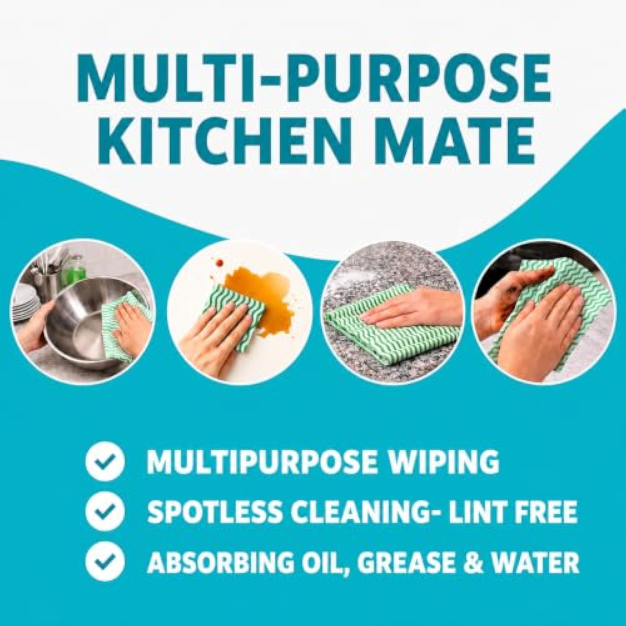 Reusable Non Woven Kitchen Roll for Cleaning