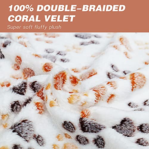 Peswety Dog Blanket for Small Dog Warm Soft Fluffy Fleece Cat Blanket for Winter Easy to Clean Pet Blankets for Dogs… - Image 5