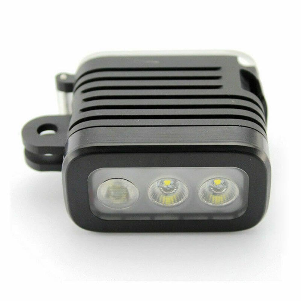 2023 30 M Impermeabile Diving HA CONDOTTO LA Lampada Flash di Nuoto Surf Nuoto Flash/Subacquea Luce Per GoPro 10 9 8 7 6 5 Parte Accessorio