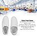 Static Safe Work Shoes for Electronics Industry, Anti Static PVC Canvas Cleanroom Breathable Flight Knit Upper Lightweight Industrial Safety Shoes for Men & Women (36)