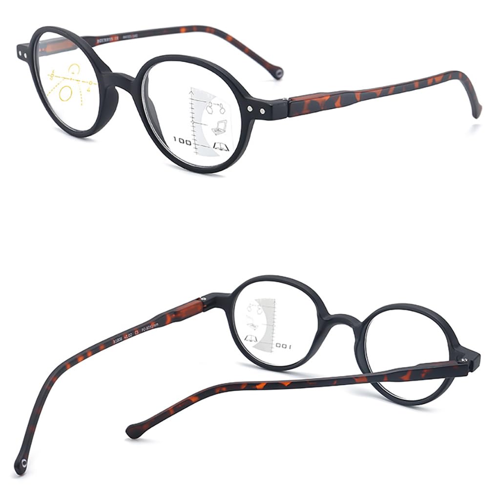 JIETIAN Gafas de Lectura Inteligentes con Zoom HD y Filtro de luz Azul para Mujer, Lentes asféricas de Resina,02,+2.0