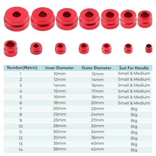 Bilitools Master Bearing Seal & Installer Driver Kit Metric 10 To 42Mm & Sae 3/8" To 1-3/8" #TOP3