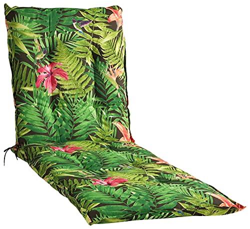 Möbel Jack Liegenauflage - 190 x 60 cm - Grün - Baumwolle - Polyester -...