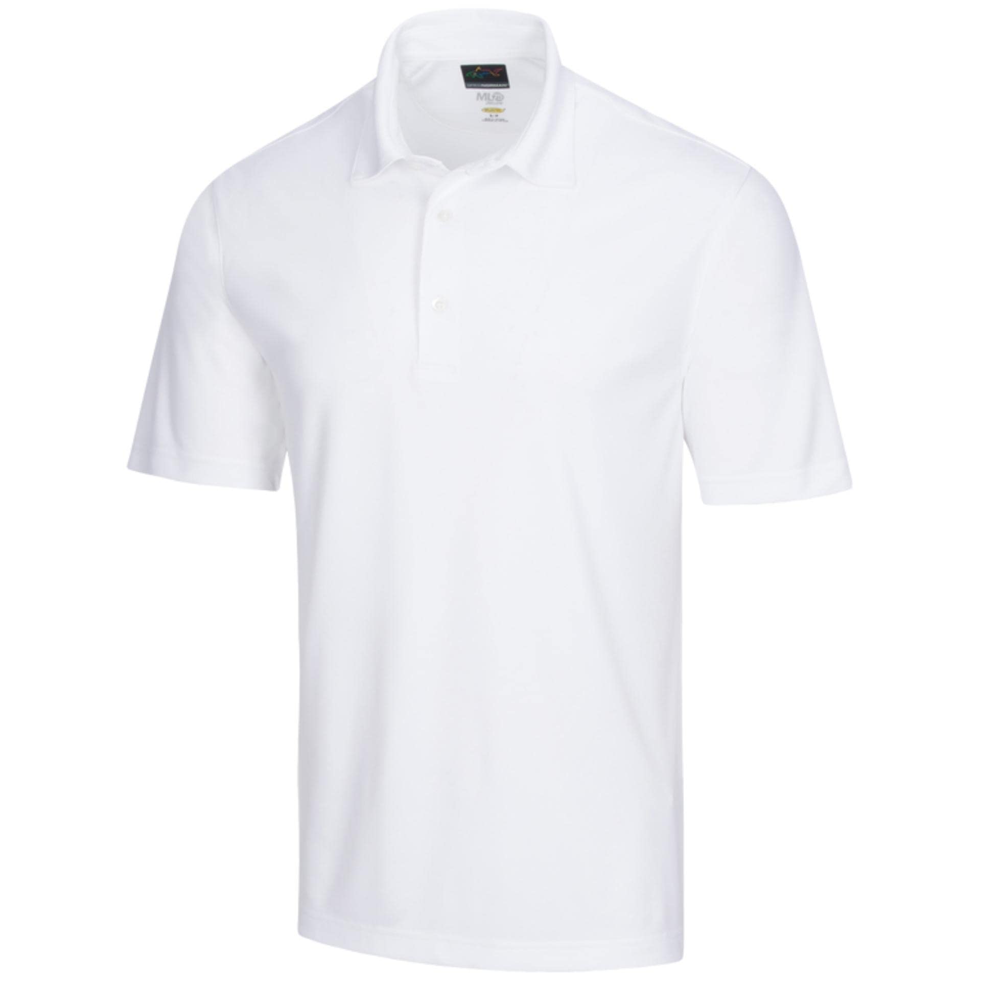 GREG NORMANMens Protek ML75 Microlux Embossed Polo - G7S22K470-100 - White - XXL
