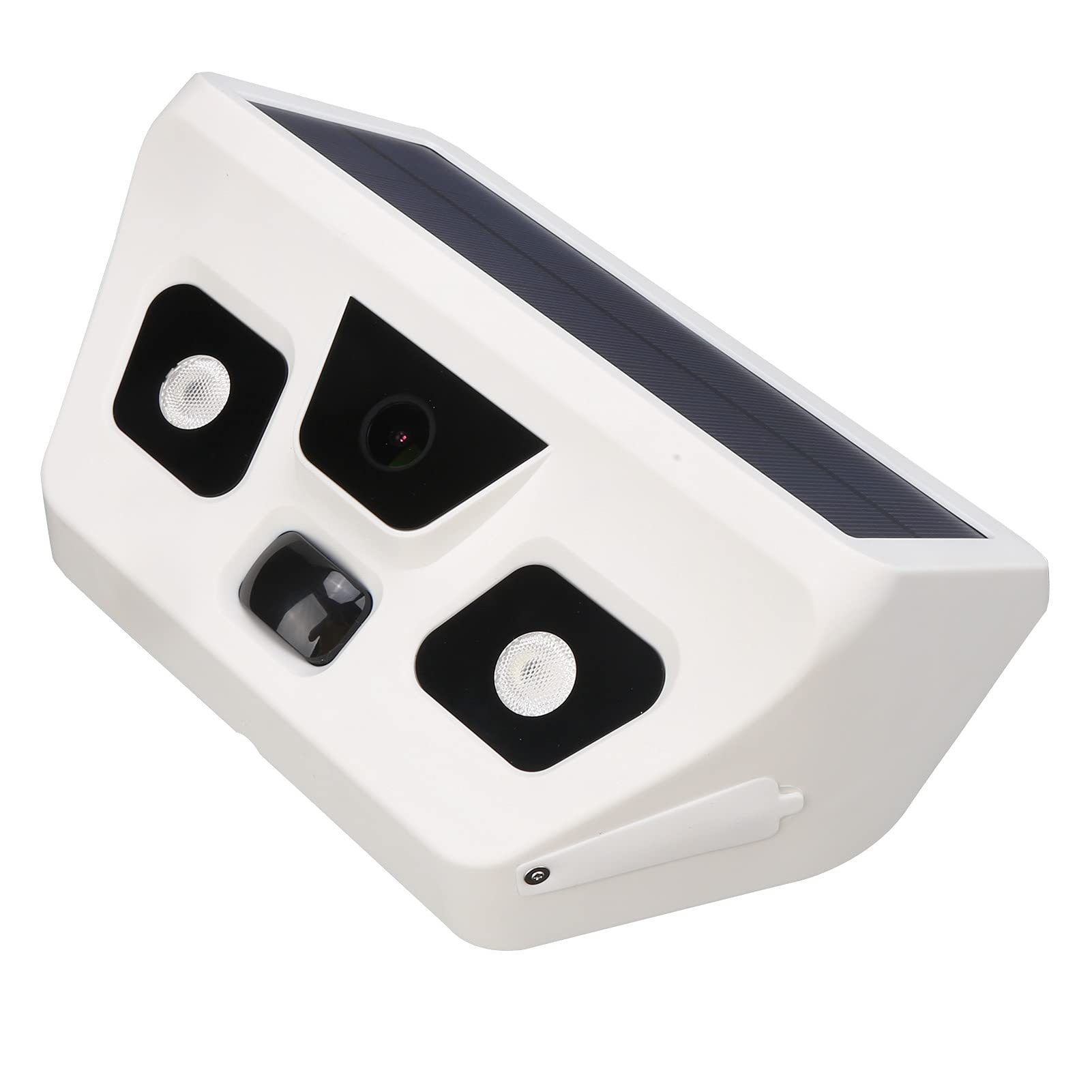 Torcia Solare Impermeabile con Sensore di Movimento per Monitoraggio, Luce da Giardino a LED