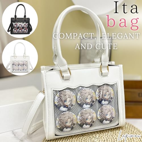 Ita Bag Kawaii Cute Small Shoulder Bag Mini Handbags Pin Display Bags with Insert Cutecore Kawaiicore2