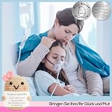 Tixlux Pocket Hug Positive Kartoffel Figur, Handgefertigte Strickwolle Mini Kartoffel Dekorationsfigur mit Glücksbringer (Silber I), Mutmacher Geschenk, Gute Besserung, Einschulung