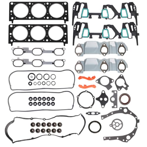 Image of Engine Head Gasket Set, HS9071PT-3 Fits for Chevy Equinox 2005-2009, for Pontiac Torrent 2006-2009, 3.4L 207Cu. in. V6 Gas OHV Naturally Aspirated, Full Head Gasket kit