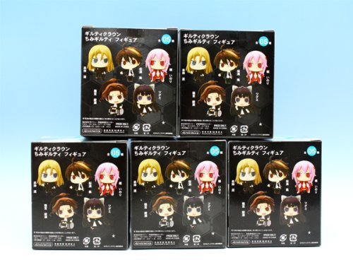 Guilty Crown フィギュア5体セット Amazon.com: GUILTY CROWN ChimiGuilty 5 FIGURES SET ( Inori
