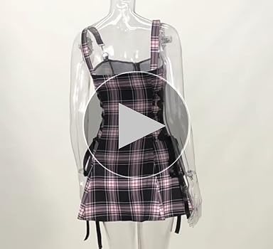 ルミニョン Candy check panel zip dress 新品 ルミニョン Candy