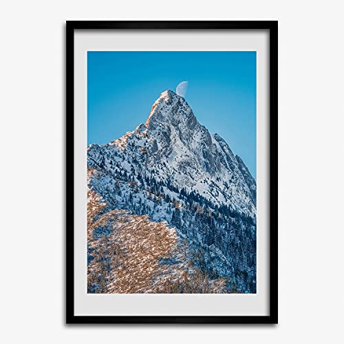 Tableau moderne 50x70 cm pour salon style chalet montagne Tatry
