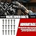 MITZONE 15 Cover Valve Bolt Kit Compatible with Chevrolet Cruze 2011-2016, Sonic 2012-2020, Trax, Volt, Cruze Limited & Buick Encore & Cadillac ELR