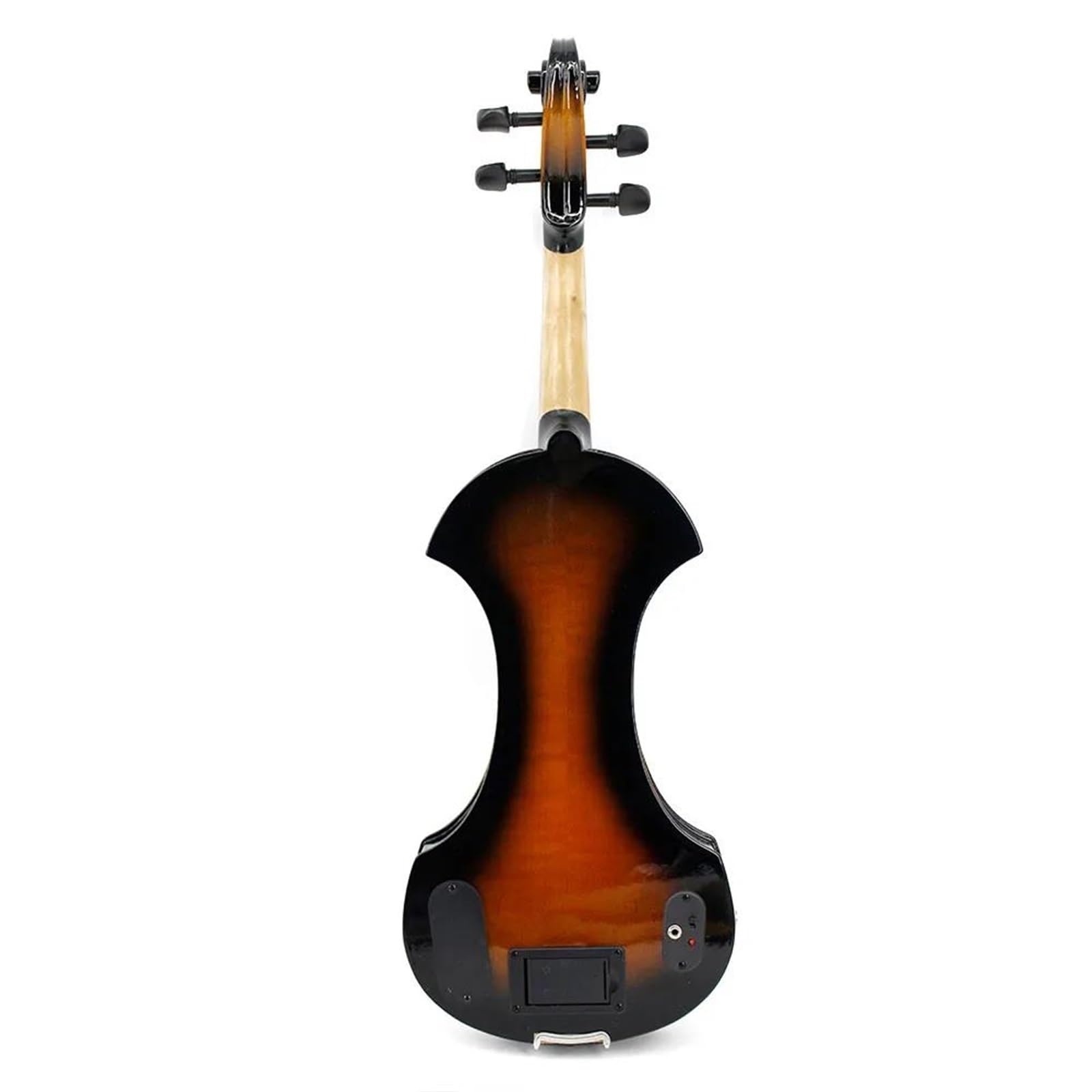 Violino Dimensioni 4/4 Con Corde Per Arco Per Studenti Principianti Elettrico In Legno Massello Con Arco Per Custodia(B)