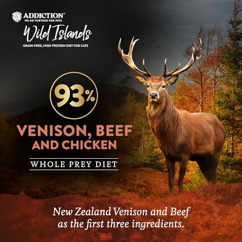 Addiction Wild Islands Forest Meat Premium Venison & Beef Grain-Free Canned Cat Food  thumb #1