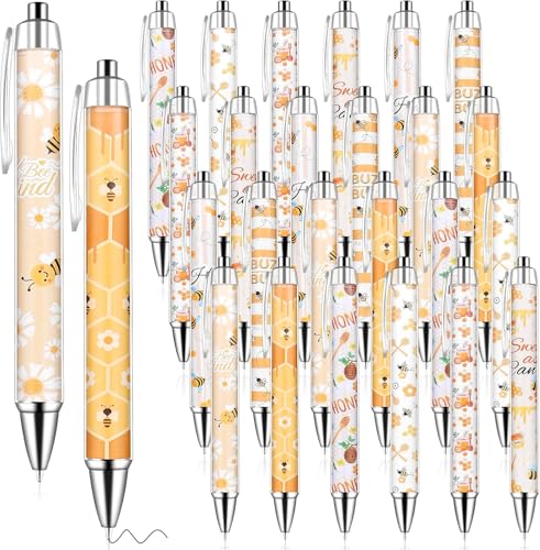 Kklolai Set di 36 penne a sfera retrattili per baby shower, regali per baby shower, segnalibri di ringraziamento, rivelazione di genere, bomboniere per feste di nascita, souvenir (classici