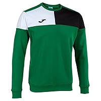 Joma Felpe Uomo Crew V Verde Nero Bianco