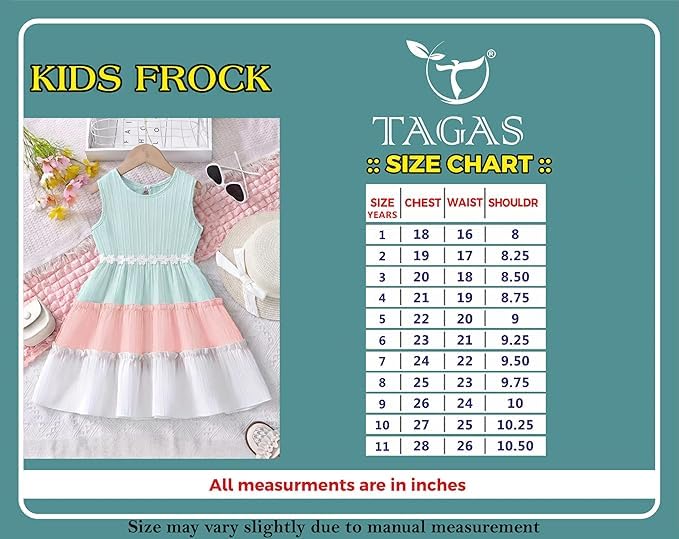 Image of Tagas Girls' Dress||Princess Birthday Party Dress | Comfortable & Stylish Kids Wear| PartFrock for Kids |