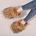 GOKTOW Women Fluffy Furry Slipper - Warm Faux Fur Slides, Non-Slip, Indoor Use, Soft Plush Slip-On House Shoes