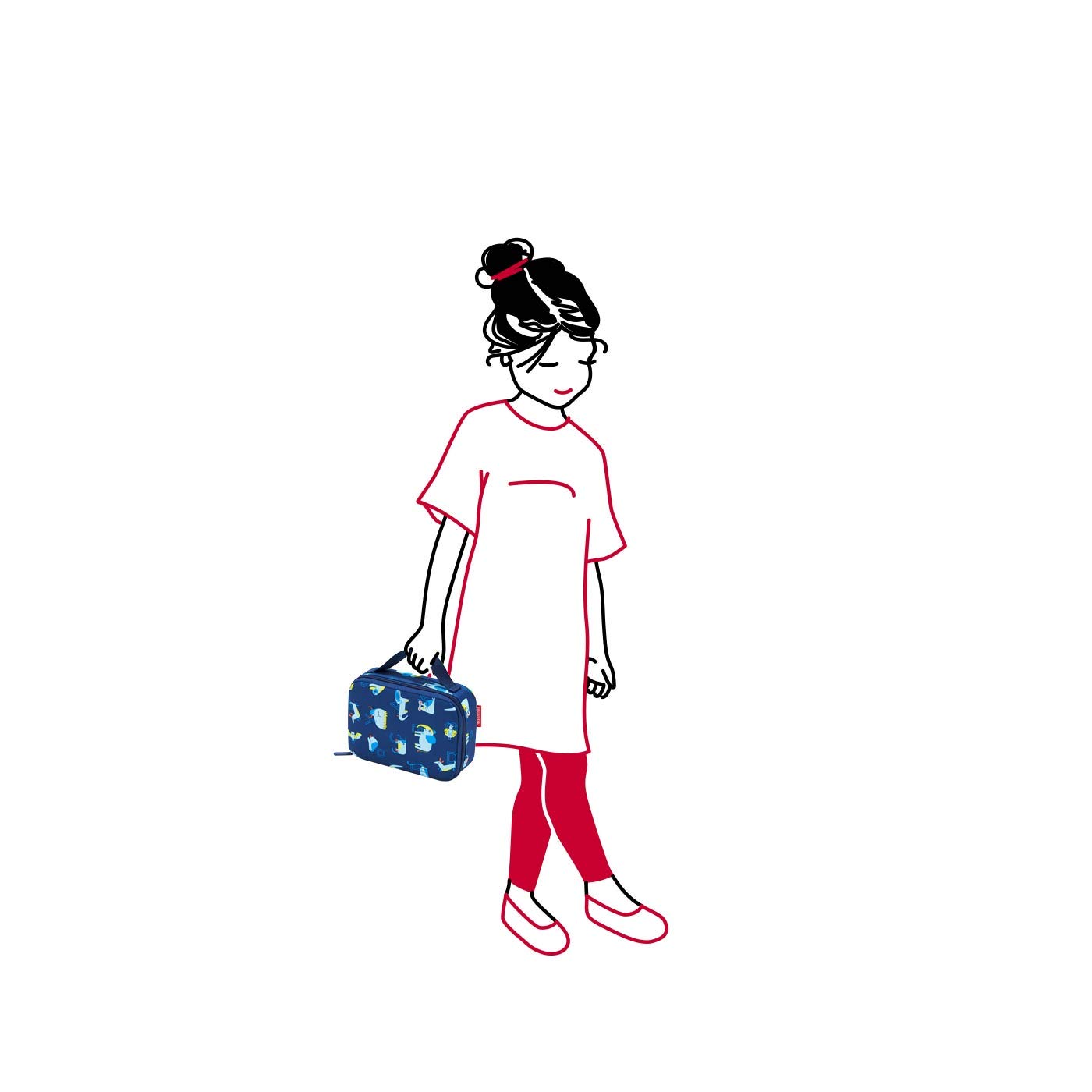 reisenthel thermocase Kids ABC Friends Blue Bagage Enfant 20 Centimeters 1.5 Bleu (ABC Friends Blue)