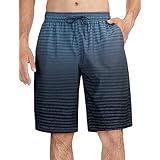 [NARANNBU] 水着 メンズ 海水パンツ 水陸両用 膝丈 メッシュインナー 速乾通気 UVカット サウナ水着 海パン P6Aライトグレー S