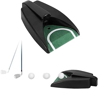 Golf Automatic Putting Cup, Golf Ball Automatic Putting Returning Machine, Automatic Return Device Golf Ball Putting Training Aid for Golf Putting Training Home Office