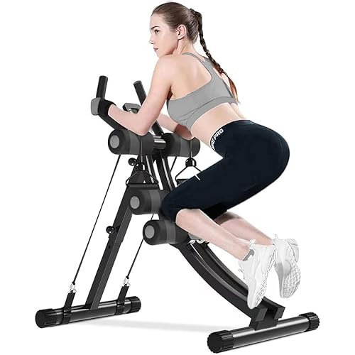 WINBOX AB Workout Equipment, Home Gym Ab Machine for Abdominal Exercise and Strength Training, Height Adjustable Fitness Equipment