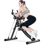WINBOX AB Workout Equipment, Home Gym Ab Machine for Abdominal Exercise and Strength Training, Height Adjustable Fitness Equipment