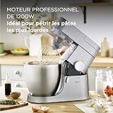 Kenwood Chef XL - Robot Pâtissier 1200W 6,7L Bol en Acier Inoxydable Argent - 3