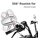 KEMIMOTO Side Mirrors for Road King Sportster Street Electra Glide Softail Dyna Road Glide Rear View Chrome 1982-2020 2021 2022 2023