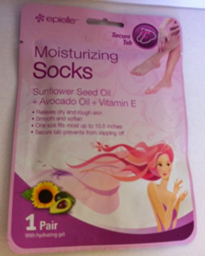 epielle Moisturizing Socks Sunflower Seed Oil + Avacado Oil + Vitamin E