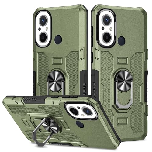 Coque Xiaomi Redmi 12C 4G anti-chute antichoc avec anneau PC rigide