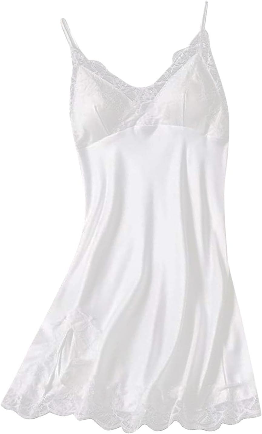 Women Satin Lingerie Chemise Slips Silk Nightgown Nigeria Ubuy