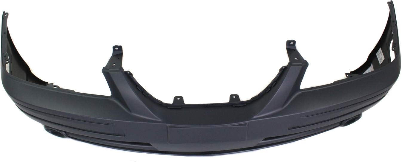 Garage-Pro Front Bumper Cover Compatible with 2004-2006 Hyundai Elantra Primed, With Fog Light Holes, Hatchback/Sedan