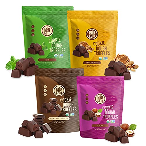 BHU Keto Truffle Fat Bombs - Decadent Chocolate Organic Keto