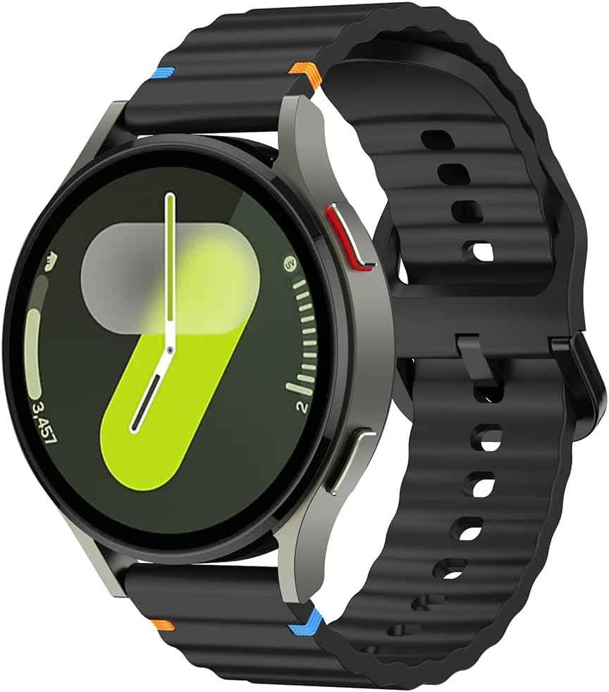 Silikonowy pasek zastępczy do Amazfit Bip 3/3 Pro/Bip U/U Pro/Bip S/S Lite, 20 mm sportowa bransoletka na nadgarstek do Amazfit GTS 4/GTS 4 Mini/GTS 3/2/2e/2 Mini/GTR Mini