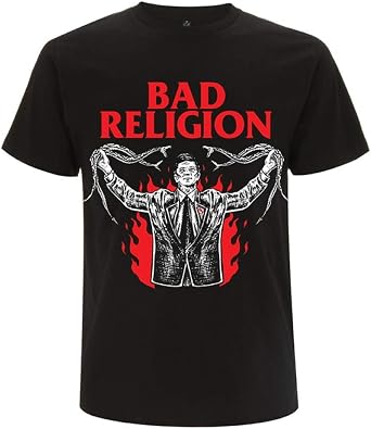 Bad Religion Snake Preacher Black T-Shirt Large