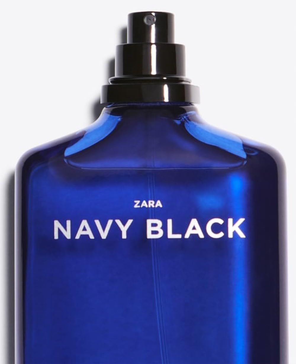 Zara Man Navy Black Cologne for Men EDT Eau De Toilette 100 ML (3.4 FL OZ)