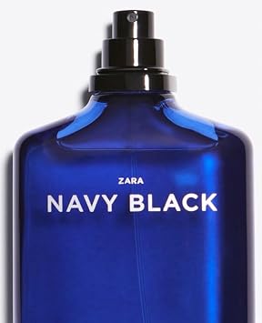 Zara Man Navy Black Cologne for Men EDT Eau De Toilette 100 ML (3.4 FL OZ)