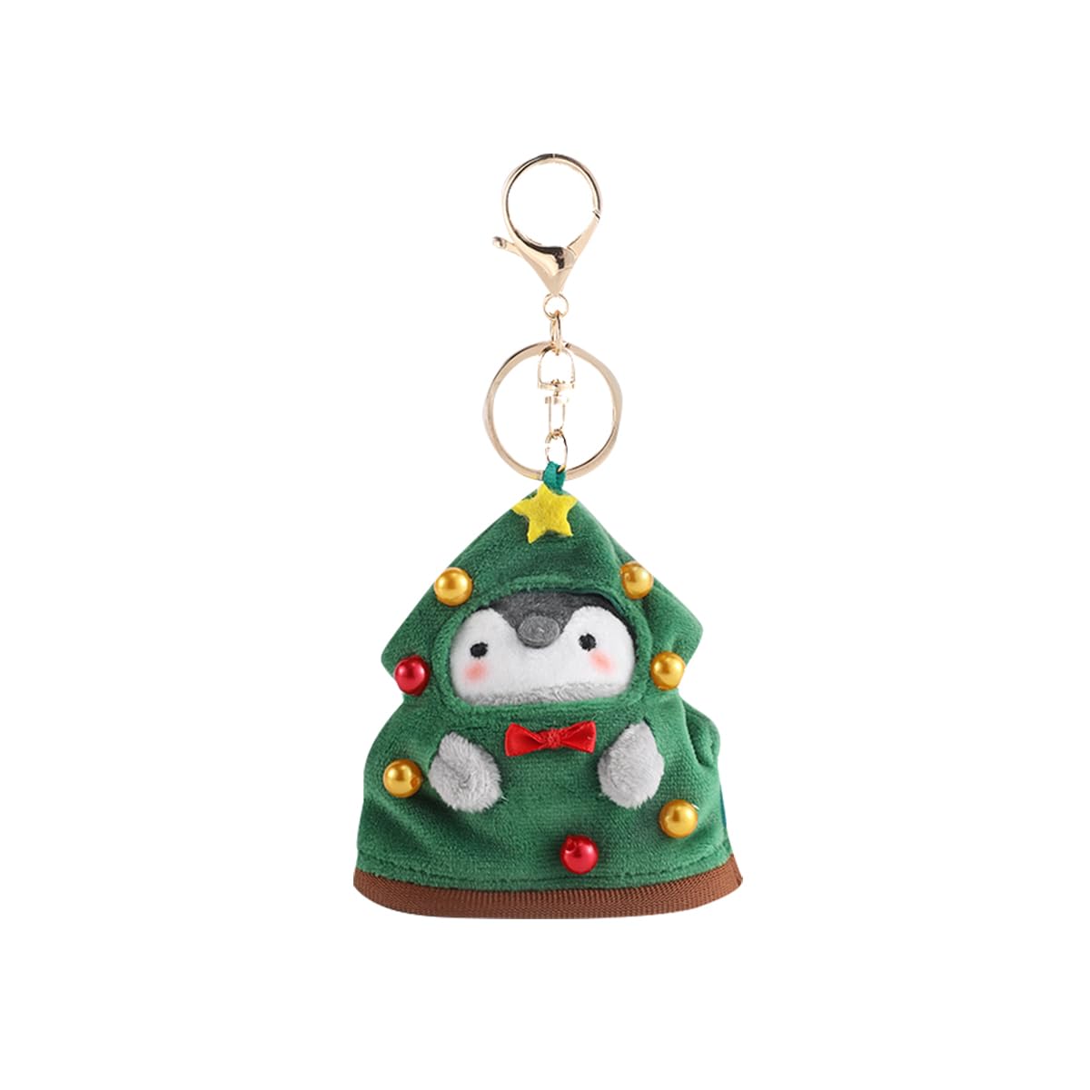 jiesinlov Kawaii Plush Penguin Pendant Cute Keychain,Purse Backpack Charms Accessories Key Chain for Women or Girls Bags