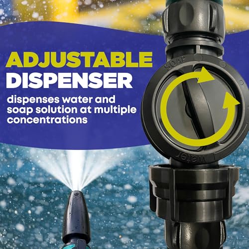 Durabasics Kit de Chasse de sel avec Tuyau Haute Pression, applicateur de sel pour Bateau, Chasse d'eau de Moteur Marin, Parfait pour Le rinçage des Moteurs intérieur/Hors-Bord et élimine Les dépôts – vue 7