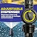 Durabasics Salt Remover Flush Kit with High-Pressure Hose- Remove Salt Deposits Applicator for Boat - Marine Engine Flush - Perfect for Flushing Inboard/Outboard Motors and Removes Salt Deposits Away