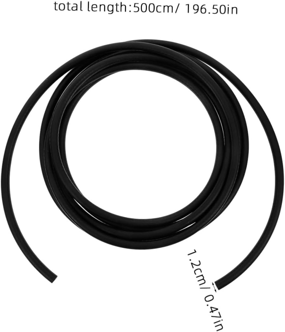 ULTECHNOVO 1roll Low-pressure Nitrile Rubber Fuel Line Hose for Motorcycles Fuel Transfer Hose Compatible Motorcycle Brands Easy Installation