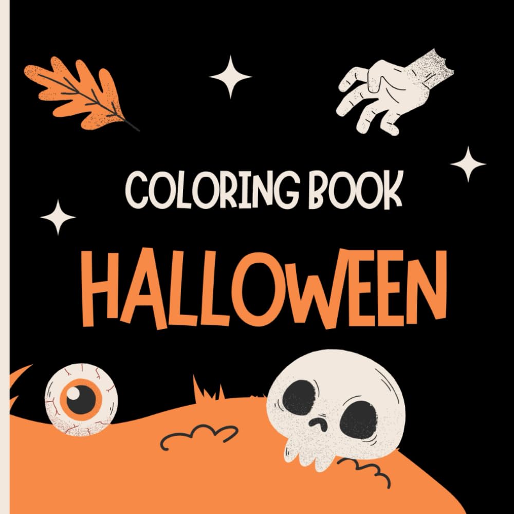 Coloring book Halloween: HALLOWEEN