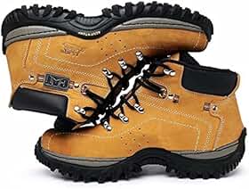 Bota Coturno Caterpillar Adventure Couro Legítimo + Palmilhas Gel. Unissex.