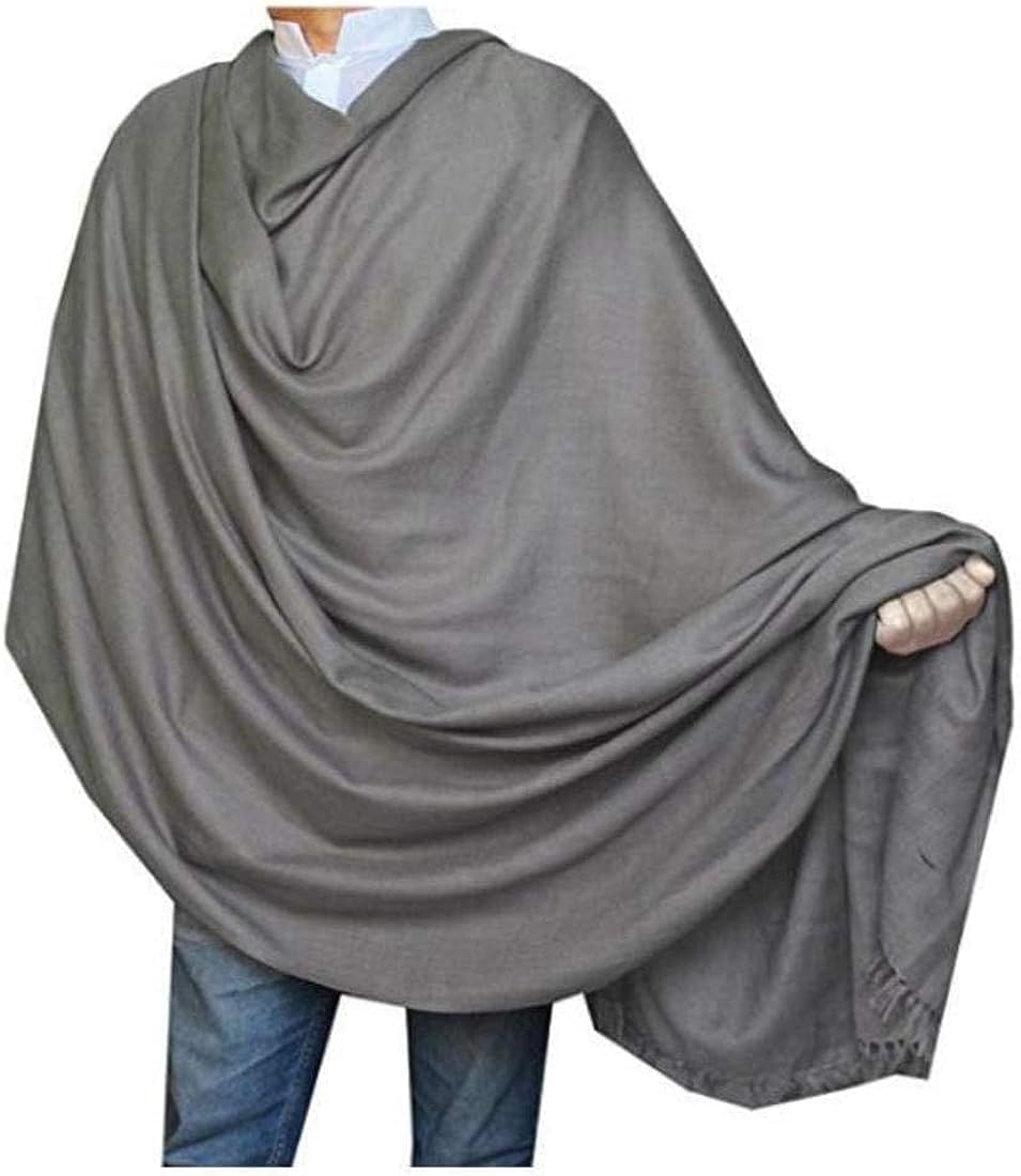 Men Grey Lohi/Shawl/Dushala X-Large Size Heavy Weight-image-0