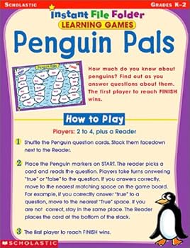 Paperback Penguin Pals (Instant File-Folder Learning Games) Book