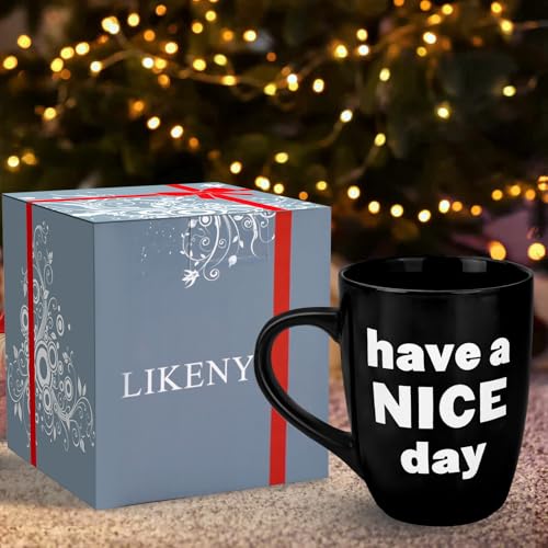 Likeny White Elephant Gifts for Adults, Funny Gag Gifts for Men Husband | 13 OZ Coffee Mug Christmas Stocking Stuffers Anniversary Birthday Gag Presents for Him Men Friend - image 3