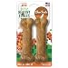 Nylabone Healthy Edibles Bacon Flavored Dog Treats | All Natural Grain Free Dog Treats Made In the USA Only | Small and Large Dog Chew Treats | 2 Count